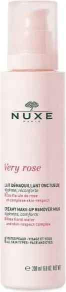 Nuxe Very Rose Кремообразно почистващо мляко 200 мл