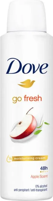 Dove Go Fresh Дезодорант против изпотяване за жени с аромат на ябълка 150 мл