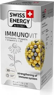 Swiss Energy Immunovit Витамини за висок имунитет х30 капсули
