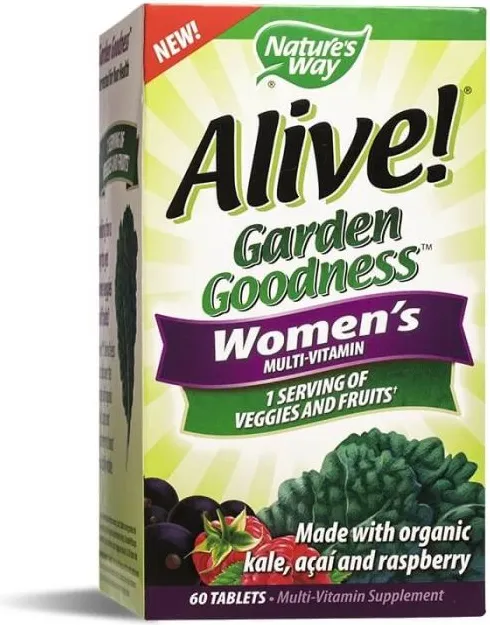 Nature's Way Alive Women's Garden Goodness Мултивитамини за жени х 60 таблетки