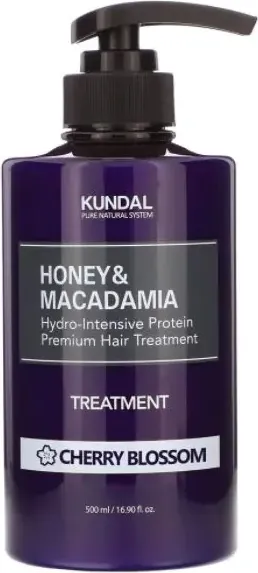 Kundal Honey & Macadamia Treatment Cherry Blossom Балсам с мед, макадамия и аромат череша 500 мл
