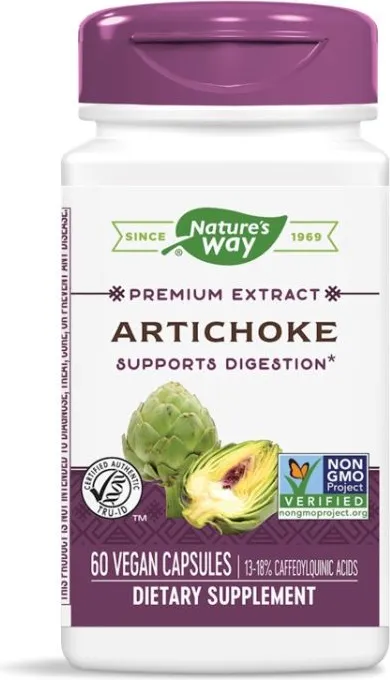 Nature's Way Artichoke Артишок природна грижа за здрав черен дроб и жлъчка 450 мг х60 V капсули