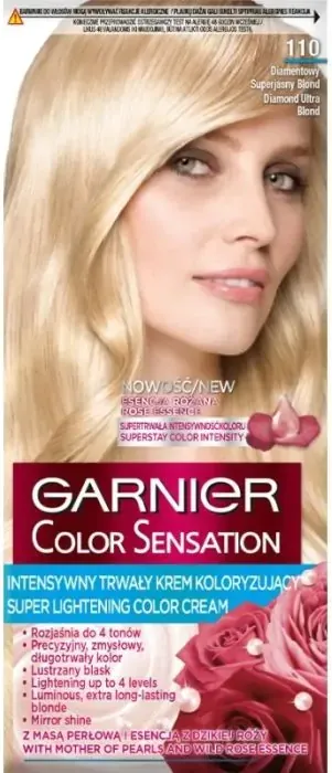 Garnier Color Sensation Трайна боя за коса, 110 Diamond Ultra Blond