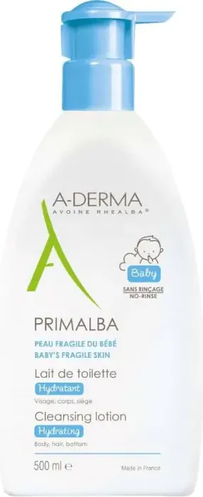A-Derma Primalba Нежно почистващо мляко 500 мл