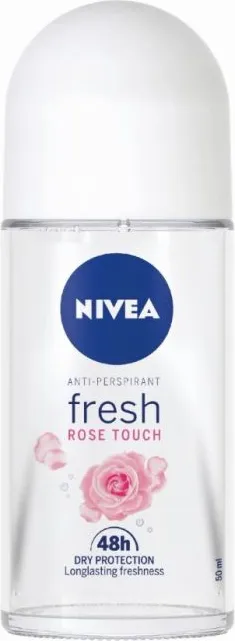 Nivea Fresh Rose Touch Дезодорант рол-он против изпотяване за жени 50 мл