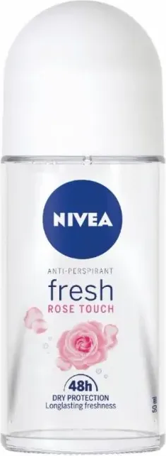 Nivea Fresh Rose Touch Дезодорант рол-он против изпотяване за жени 50 мл