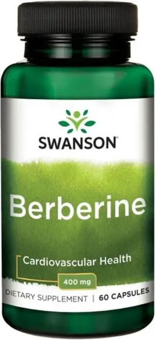 Swanson Berberine Берберин 400 мг х 60 капсули