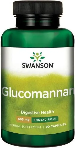 Swanson Glucomannan Глюкоманан 665 мг х 90 капсули