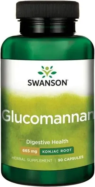 Swanson Glucomannan Глюкоманан 665 мг х 90 капсули