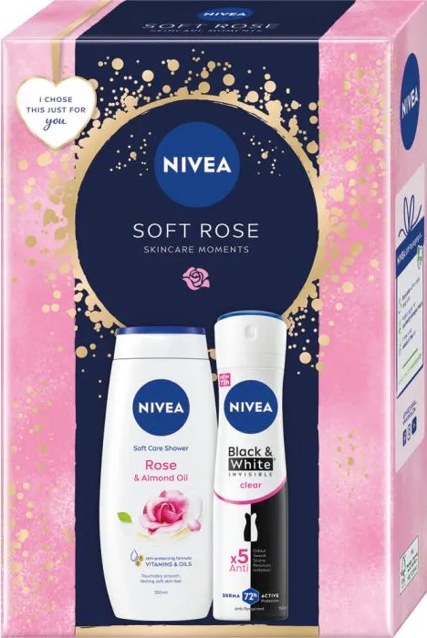 Nivea Soft Rose Подаръчен комплект