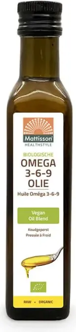 Mattisson Веган Омега-3-6-9 органик масло 250 мл