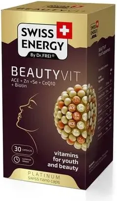 Swiss Energy Beautyvit Витамини за красота х30 капсули