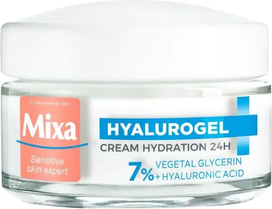 Mixa Hyalurogel Light Хидратиращ крем за лице 50 мл
