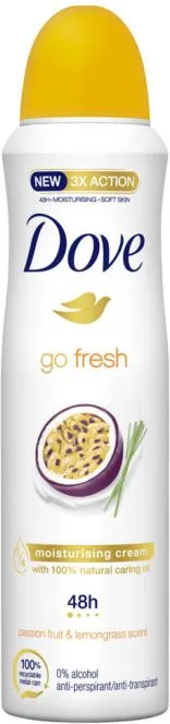 Dove Go Fresh Passion Fruit Дезодорант против изпотяване за жени 150 мл