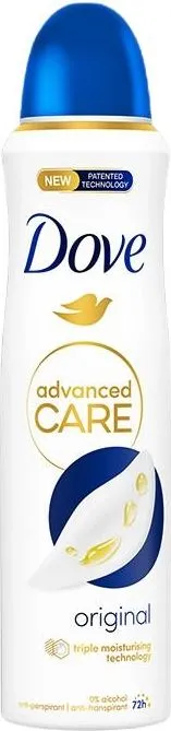 Dove Advanced Care Original Дезодорант спрей против изпотяване за жени 150 мл