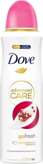 Dove Advanced Care Go Fresh Pomegranate & Lemon Verbena Дезодорант спрей против изпотяване за жени 200 мл