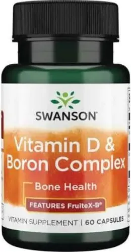 Swanson Vitamin D & Boron Complex Витамин Д и Борон комплекс х 60 капсули