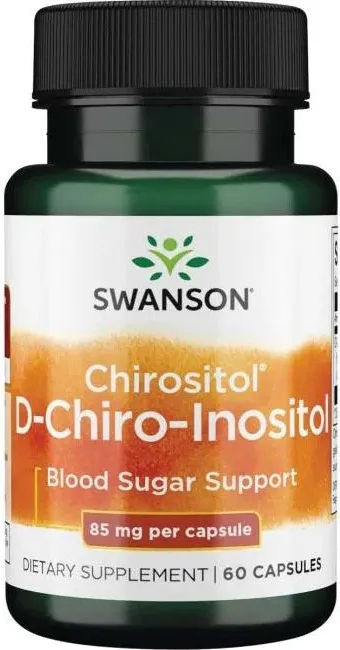 Swanson D-Chiro-Inositol D-хиро-инозитол 88.6 мг х 60 капсули