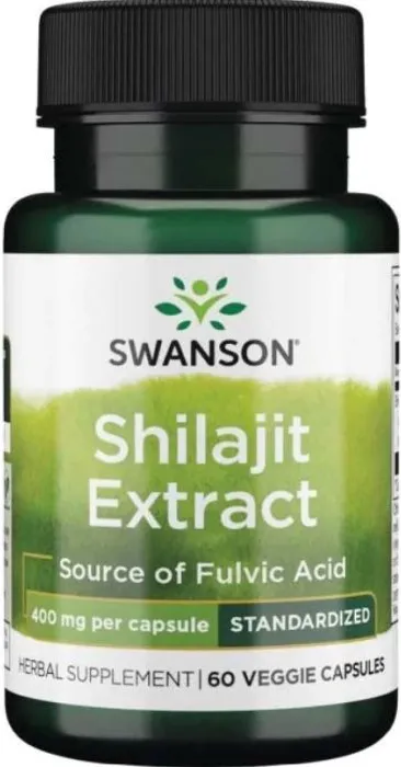 Swanson Shilajit Extract Шилажит Екстракт за младост и красота х60 веге капсули