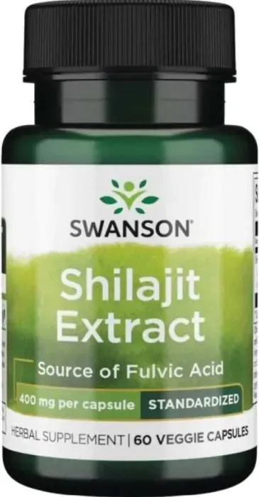 Swanson Shilajit Extract Шилажит Екстракт за младост и красота х60 веге капсули