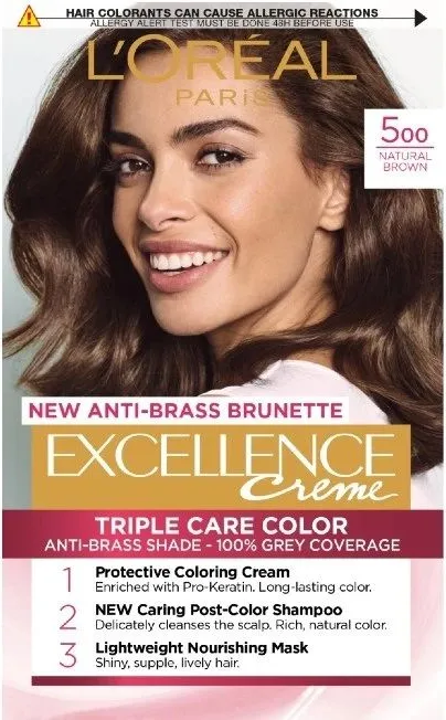 L’Oreal Excellence Creme Боя за коса 500 Natural Brown