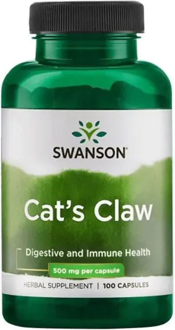 Swanson Cat's Claw Котешки нокът 500 мг х 100 капсули
