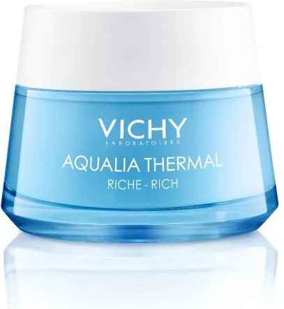 Vichy Aqualia Thermal Хидратиращ крем за лице с плътна текстура 50 мл