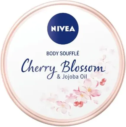Nivea Body Souffle Cherry Blossom & Jojoba Oil Суфле за тяло с череша и масло от жожоба 200 мл