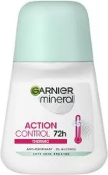 Garnier Mineral Action Control Thermic 72h Рол-он против изпотяване за жени 50 мл