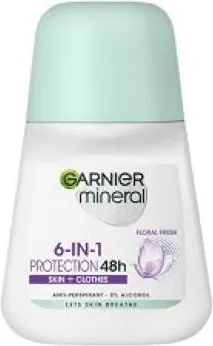 Garnier Mineral Protection 6 Floral Fresh Рол-он против изпотяване за жени 50 мл