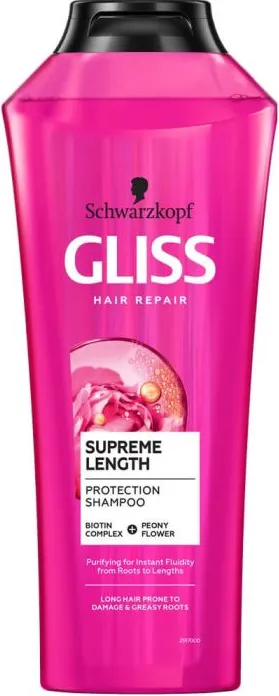 Gliss Supreme Length Шампоан за дълга коса 400 мл