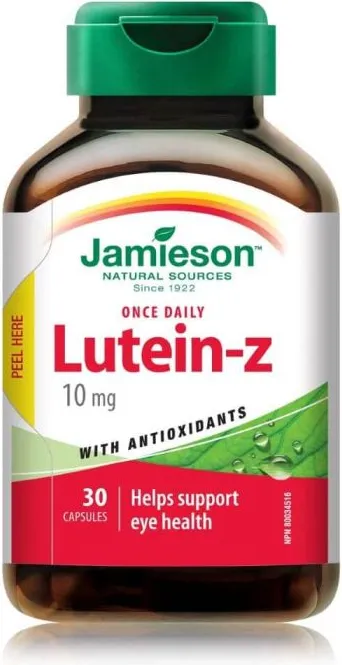 Jamieson Lutein-Z Лутеин-З с антиоксиданти x 30 капсули