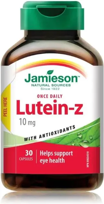 Jamieson Lutein-Z Лутеин-З с антиоксиданти x 30 капсули