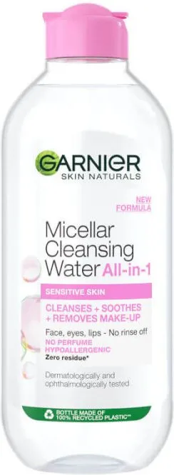 Garnier Skin Naturals Мицеларна вода за чувствителна кожа 400 мл