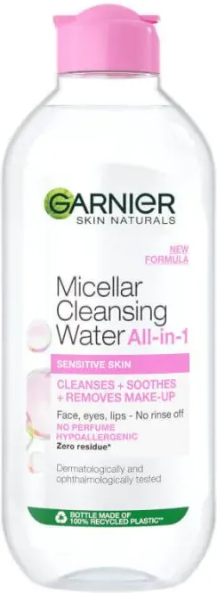 Garnier Skin Naturals Мицеларна вода за чувствителна кожа 400 мл