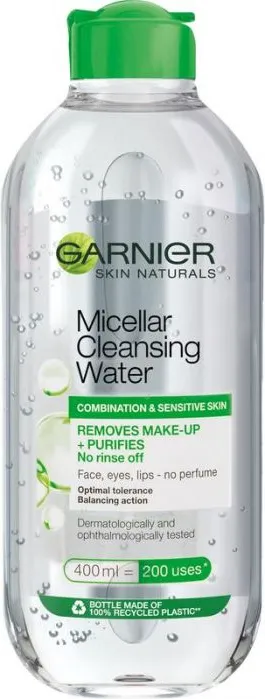 Garnier Skin Naturals Мицеларна вода за комбинирана и чувствителна кожа 400 мл