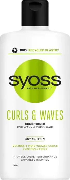 Syoss Curls & Waves Балсам за къдрава и чуплива коса 440 мл