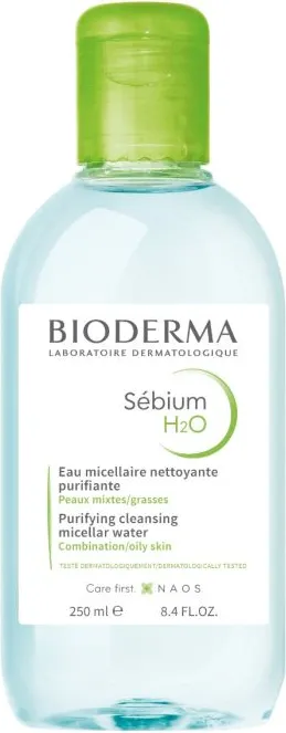 Bioderma Sebium Мицеларна вода за мазна и акнеична кожа 250 мл