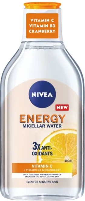 Nivea Energy Micellair Water Мицеларна вода с витамин C 400 мл