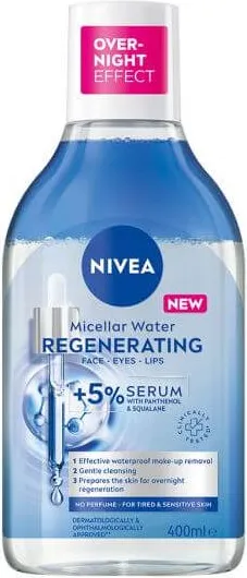 Nivea Regenerating Мицеларна вода за чувствителна кожа 400 мл