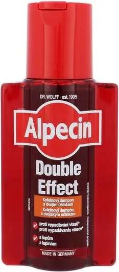 Alpecin Double Effect Caffeine Кофеинов шампоан за мъже с двоен ефект против пърхот и косопад 200 мл Dr. Kurt Wolff