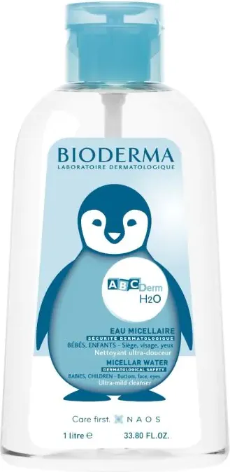 Bioderma ABC Derm Почистващ мицеларен разтвор 1000 мл