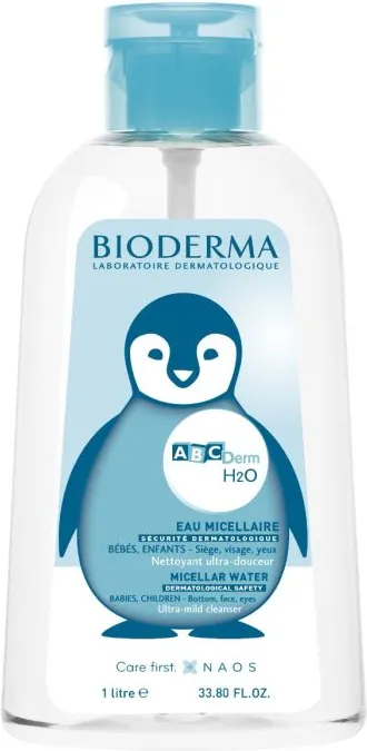 Bioderma ABC Derm Почистващ мицеларен разтвор 1000 мл