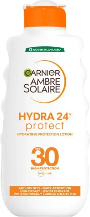 Garnier Ambre Solaire Слънцезащитен хидратиращ лосион за тяло SPF30 200 мл