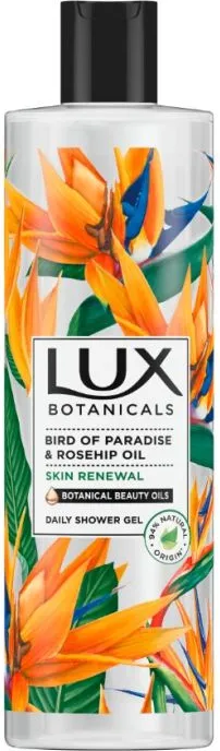 Lux Botanicals Душ гел със стрелиция и шипка 500 мл