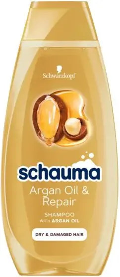 Schauma Argan Oil & Repair Възстановяващ шампоан за суха и увредена коса с арганово масло 400 мл