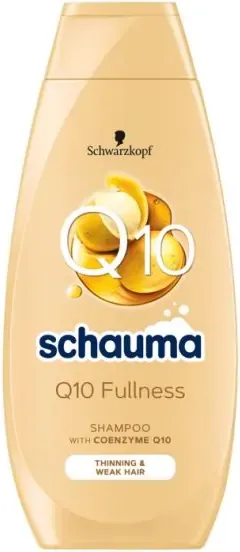 Schauma Q10 Fullness Структуриращ шампоан с коензим Q10 за тънка и слаба коса 400 мл