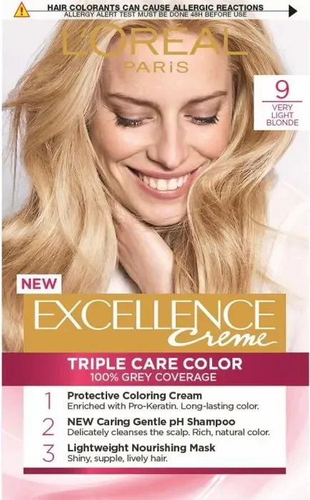L’Oreal Excellence Creme Боя за коса 9 Very Light Blonde