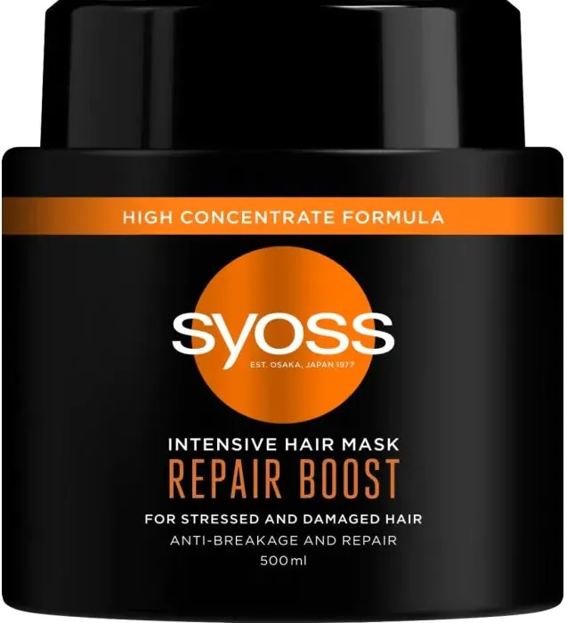 Syoss Repair Boost Възстановяваща маска за суха и увредена коса 500 мл