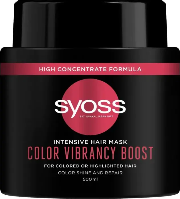 Syoss Color Vibrancy Boost Интензивна маска за боядисана коса 500 мл